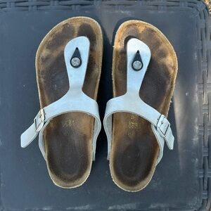 Birkenstock - Gizeh - Silver - 37 (6.5)